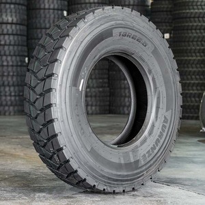 ยางรถบรรทุกแบบเรเดียลไร้ยางใน ขนาด 13R22.5 ผลิตในจีน โครงสร้างเหล็กทั้งหมด สำหรับรถบรรทุกหนัก ทนทานต่อการสึกหรอได้ดี - Product Image 2