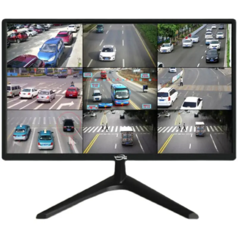 Layar LCD HD 4K, Layar Monitor Industri Peralatan Monitor Komputer VGA BNC AV HD MI