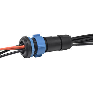 Connecteur circulaire étanche en plastique IP68 à 7 broches, prise mâle industrielle, fiche femelle, connecteur de courant 40A - Product Image 6