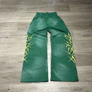 Pantalones Deportivos Personalizados con Logotipo OEM 2025, Pantalones Deportivos Holgados de Pierna Ancha de Alta Calidad para Hombre, Pantalones Deportivos de Talla Grande con Estampado Digital - Product Image 6