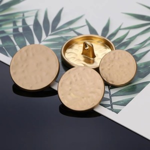 Tùy Chỉnh Thực hiện Vàng Bạc Hợp Kim Kim Loại Phẳng Top Shank Nút Áo Sơ Mi Shank Nút Kim Loại Cho Quần Áo - Product Image 6