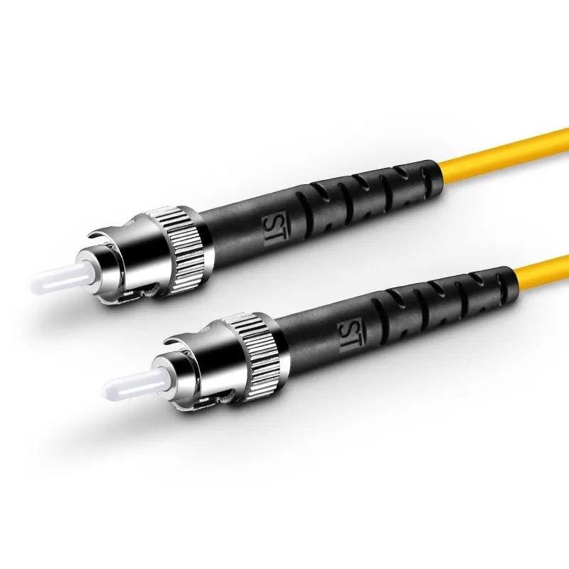 Cable de conexión de fibra óptica Simplex OS2 de modo único LC/SC/FC/ST/MU personalizado