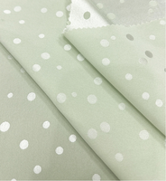 Tissu Jacquard Acétate à Pois, Jacquard à Points Brillant, Satin Fluide, Nouveau Tissu pour Robe Cheongsam Style Chinois