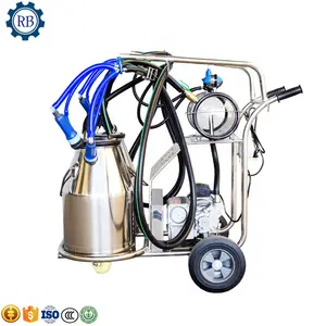 Heißer Verkauf vakuum pumpe melken maschine automatische elektrische mini kuh/ziege melken maschine