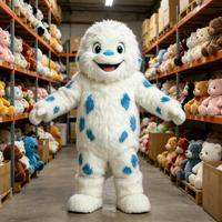 Costume de mascotte Husky pour adulte, idéal pour Halloween, soirées à thème, spectacles et cosplay, en mousse, style lapin