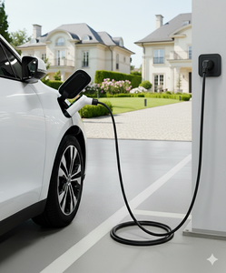 เครื่องชาร์จรถยนต์อัจฉริยะ 3.8kW พร้อม WiFi ควบคุมผ่านแอป Tuya หน้าจอ LCD รุ่น FE-AM2-16mini เครื่องชาร์จ EV พกพาที่ดีที่สุด สมาร์ท 3 - Product Image 4