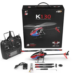 Новый оригинальный вертолет Wltoys XK K130 RC 2,4G 6CH 3D Высокоскоростной самолет бесщеточный Электрический радиоуправляемый вертолет игрушка для детей Подарки