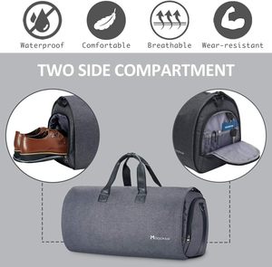 Free Sample Wholesale Custom Luxury Polyester <b>Garment</b> <b>Bag</b> Recyclable Storage Travel Packing for Suit Print Clothing - Product Image 6