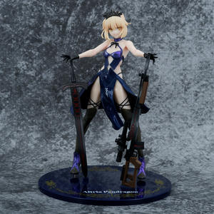 YiWu Animestar 20cm <span class=keywords><strong>Fate</strong></span> <span class=keywords><strong>Stay</strong></span> <span class=keywords><strong>Night</strong></span> Altria Pendragon Saber Sexy Girl ANime estatua PVC figura de acción modelo muñeca colección - Product Image 3