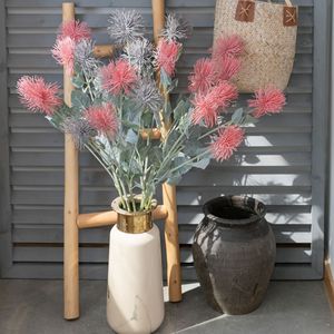 Fleurs artificielles CallaFloral, mélange de PVC et plastique souple, branche unique, rouge, pour décoration de mariage, bouquet, décoration d'allée - Product Image 1