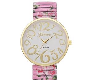 Nouvelle <span class=keywords><strong>montre</strong></span>-bracelet à grand cadran, bracelet élastique, grande <span class=keywords><strong>montre</strong></span> numérique pour personnes âgées, <span class=keywords><strong>montre</strong></span> à quartz décontractée pour femmes - Product Image 6