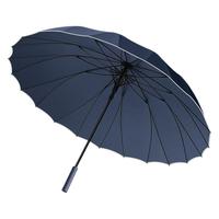 Parapluie de golf semi-automatique de haute qualité couleur personnalisée pour parapluie à double usage pluie et lumière