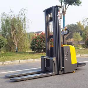 <span class=keywords><strong>1500kg</strong></span> 1.5ton 2 Ton 3M 3300lbs China Mini Pick Up <span class=keywords><strong>Stacker</strong></span> Palet eléctrico completo con patas anchas ajustables o fijas - Product Image 2