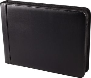 Sổ Séc 7 Vòng Sang Trọng Bằng Da PU Túi Đựng Tài Liệu Kinh Doanh Túi Sổ Séc Có Khóa Kéo Kèm Hộp Đựng Thêm Thẻ - Product Image 5