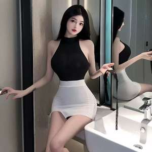 Ensemble de lingerie sexy pour femmes grande taille XXL, tricoté en laine peignée, broderie 3D, respirant, sous-vêtements transparents en 2 pièces - Product Image 5