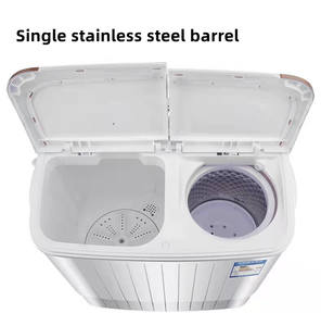 Vente chaude Top Chargement En Acier Inoxydable Mini Portable En Plastique À Usage Domestique Machine À Laver Avec Sèche-<span class=keywords><strong>linge</strong></span> - Product Image 3