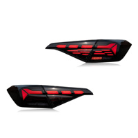 Nouveau feu arrière LED modifié DK Motion pour berline Honda Civic 11e génération 2022-2025 – Feu stop, de position et de circulation à LED