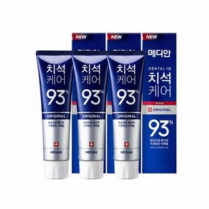 Confezione da 3 Dentifrici Originali Median Tartar Care 120g con Ingredienti Chimici per Uso Domestico a Prezzo Scontato - Product Image 1