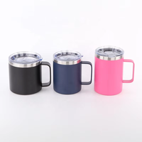 Mug isotherme en acier inoxydable de haute qualité - Tasse à café réutilisable à double paroi sans BPA pour la maison et le bureau (vente en gros)