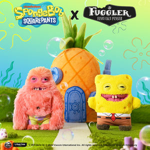 Peluche de Fuggler de <span class=keywords><strong>Bob</strong></span> <span class=keywords><strong>Esponja</strong></span>, Serie Patricio Estrella, Monstruos Pequeños, Divertido Monstruo Feo con Dientes, Regalo de Cumpleaños y Navidad - Product Image 1