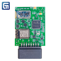 Module PCBA de diagnostic de véhicule OBDII OEM ODM, détecteur de panne de moteur de voiture multi-protocoles WiFi, carte d'assemblage PCB
