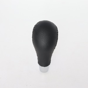 Mazda Car Gear <b>Knob</b> Leather Black Ergonomic Automatic Transmission <b>Shift</b> <b>Knob</b> - Product Image 2