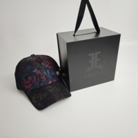 Emballage de boîte à chapeau en matériau écologique personnalisé avec boîte-cadeau magnétique pliable rigide avec logo UV pour casquette de luxe sur Alibaba