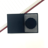 Échantillon gratuit Cartes métalliques intelligentes NFC Noir mat 215/216 Carte de visite virtuelle NFC en métal avec logo