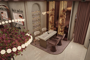 Servicio de Diseño de Interiores para Salón de Belleza, Peluquería y Uñas, Estantes y Muebles Comerciales a Medida - Product Image 6