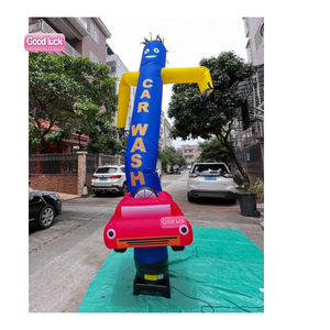 <span class=keywords><strong>Muñeco</strong></span> inflable divertido bailarín de aire tubo hombre bailarín de aire para publicidad de lavado de coches - Product Image 2