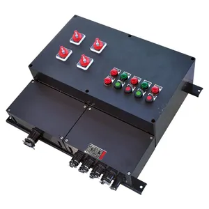 Caja de conexiones de control de energía IIC DIP IP66 anticorrosiva para caja de distribución de iluminación a prueba de explosiones GRP de petróleo