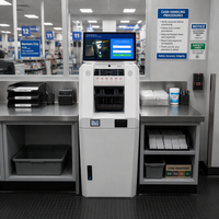 Accepteur de billets intelligent pour distributeur automatique de billets Jinrui CDM-9000A de style Sam's Club, multi-comptoirs, à fort volume de tréorerie et à dépôt automatique