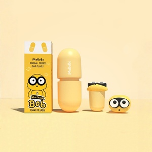 Bouchons <span class=keywords><strong>d</strong></span>'oreilles réutilisables en éponge, intrinsèquement sûrs, pour le sommeil, prévention du bruit, <span class=keywords><strong>isolation</strong></span> acoustique, réduction du bruit couramment utilisée pour l'apprentissage - Product Image 1