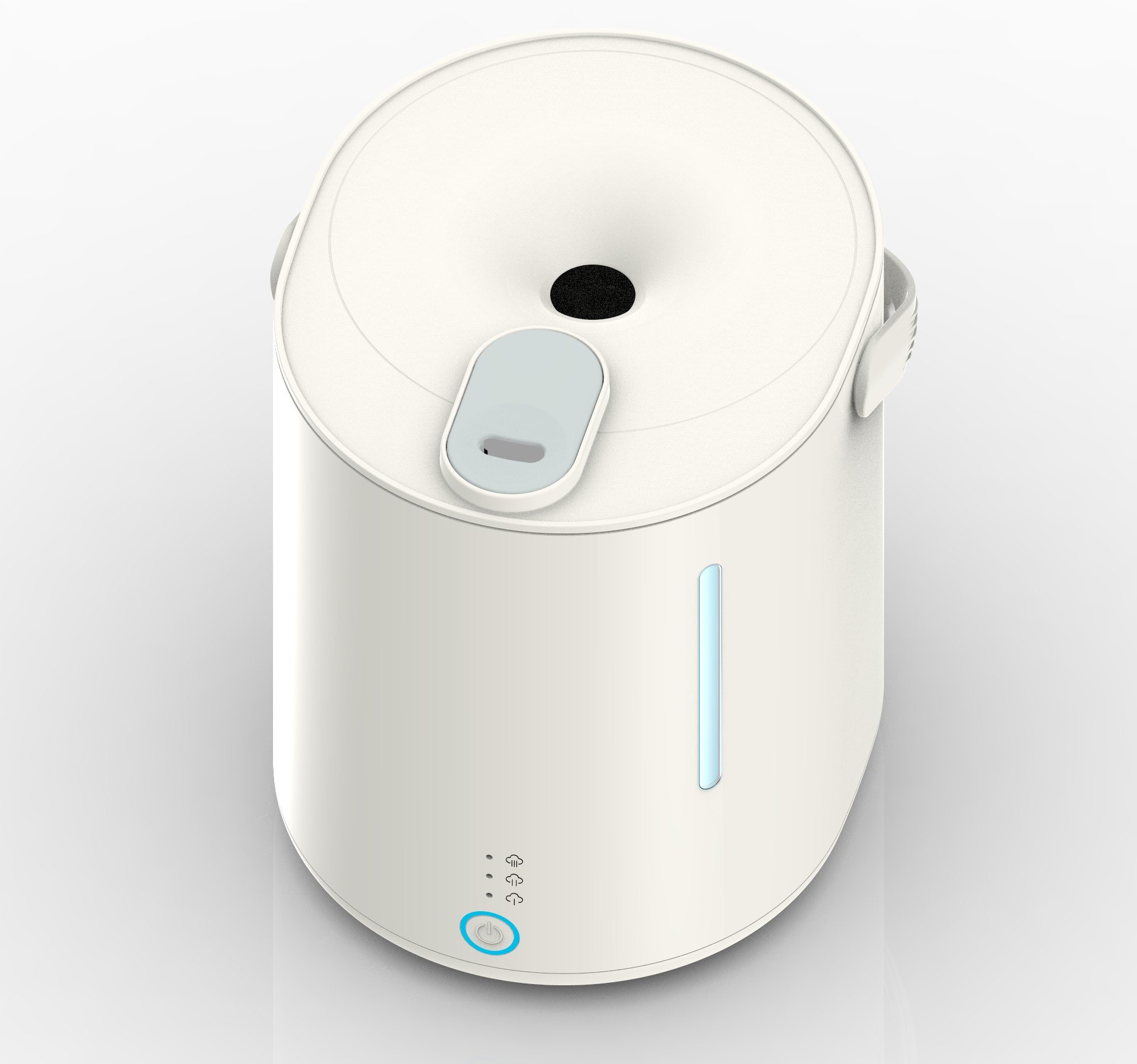 Smart Home Compatible 2.8L Capacity Cool Mist air Humidifier Top Filling Digital Control Humidifier Factory Outlet Fast Shipping