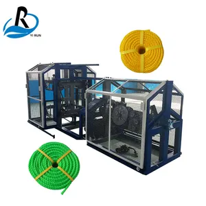 HDPE Cordage Making Three-Ply PP Nylon Rope Machine/Plastic Rope Machine