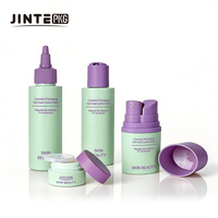 Lots de Soins Capillaires en Gros : Flacons Vides de 100 ml en PET/HDPE avec Pompe pour Huile Capillaire et Bouchon Disque, Contenants de Baume à Lèvres de 15 ml avec Logo