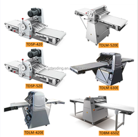 Machine automatique de laminage de pâte commerciale pour boulangerie, machine à plier les croissants, presse à pâte feuilletée
