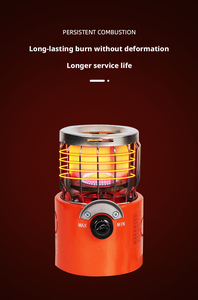 Brûleur à gaz portable 2 en 1 en acier inoxydable pour le camping, la pêche et les voyages en milieu sauvage par temps froid - Product Image 3