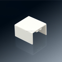 Acoplador de PVC Rígido para Canaletas, Protector de Cables, Resistente a los Rayos UV, Ignífugo, Retardante del Calor