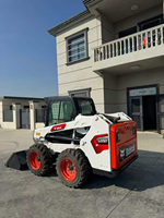 Chargeuse compacte sur pneus S550 d'occasion, mini-chargeuse frontale, matériel de terrassement, vente directe usine