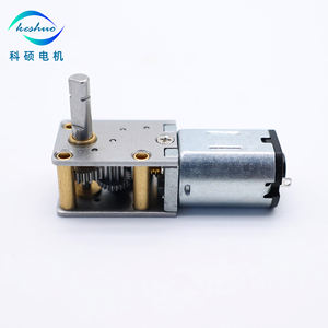 มอเตอร์ไฟฟ้ากระแสตรงแบบเกียร์ N20 ไมโครเวิร์ม พร้อมเพลา 90 องศา ขนาด 12 มม. สำหรับจักรยานไฟฟ้าและหุ่นยนต์ - Product Image 5