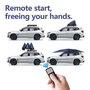 FEAMONT Nuovo Telo Parasole per <span class=keywords><strong>Auto</strong></span> Portatile Automatico Pieghevole Impermeabile Protezione UV 90% 3.8x2.7M Ombrellone per <span class=keywords><strong>Auto</strong></span> per Parcheggio e Finestrini - Product Image 3