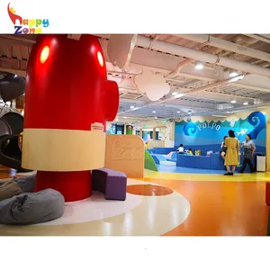 Custom modelling indoor playground equipment indoor soft play center for Parent-child paradise