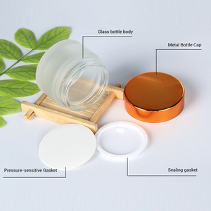 Tùy Chỉnh Gói Mỹ Phẩm Rỗng Sản Phẩm Chăm Sóc Da Mờ Khuếch Tán Chai Mỹ Phẩm Lọ Thủy Tinh Jar Với Nắp Rộng Miệng Container - Product Image 6