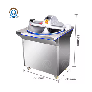 QDMECH ticari et sebze kıyıcı mutfak çok fonksiyonlu elektrikli mutfak robotu sebze kesicisi - Product Image 3