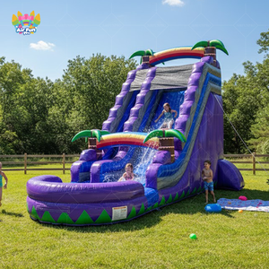 Tobogán acuático tropical inflable al aire libre <span class=keywords><strong>para</strong></span> niños y <span class=keywords><strong>adultos</strong></span> <span class=keywords><strong>para</strong></span> fiestas Producto de <span class=keywords><strong>castillo</strong></span> inflable <span class=keywords><strong>para</strong></span> niños - Product Image 3