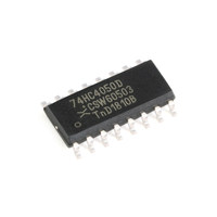 74HC4050D,653 SOIC-16 Convertidor Hexadecimal No Inversor de Nivel Alto a Bajo