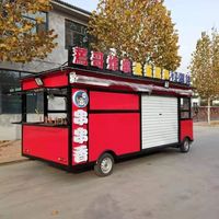Acheter nouveau camion de nourriture mobile van entièrement équipé foodtruck chariot de restauration rapide café crème glacée cuisine mobile camion de nourriture en vente