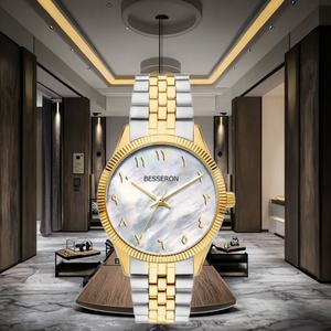 Reloj Automático de Diamantes para Mujer, Nuevo Modelo Rosa, Relojes de Lujo, Montre Automatique Femme, Cerámica, Mecánico, Correa de Cuero de 22 mm - Product Image 3