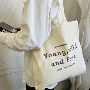 <span class=keywords><strong>Bolsa</strong></span> <span class=keywords><strong>de</strong></span> Lona Personalizada <span class=keywords><strong>de</strong></span> Fábrica <span class=keywords><strong>con</strong></span> <span class=keywords><strong>Cremallera</strong></span> y Asa al Hombro, <span class=keywords><strong>Bolsa</strong></span> Grande <span class=keywords><strong>de</strong></span> Algodón para Compras <span class=keywords><strong>con</strong></span> Logotipo - Product Image 1